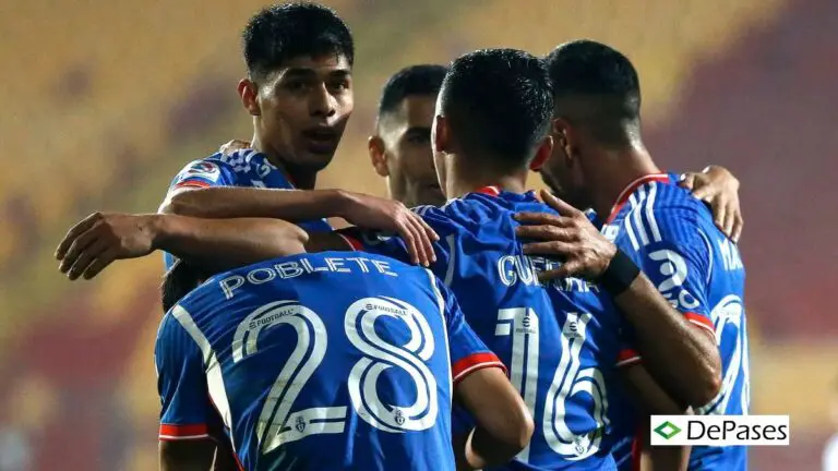 Celebración Gol U Universidad de Chile