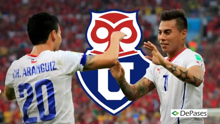 Universidad de Chile Charles Aránguiz Eduardo Vargas