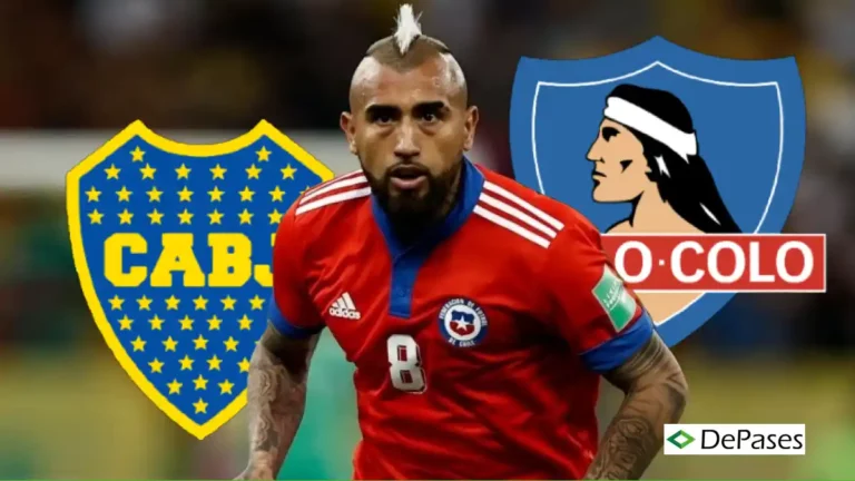 Arturo Vidal Colo-Colo Boca Juniors