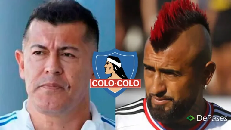 Colo-Colo Arturo Vidal Jorge Almirón