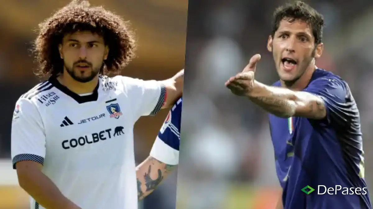 Marco Materazzi Maximiliano Falcón Colo-Colo