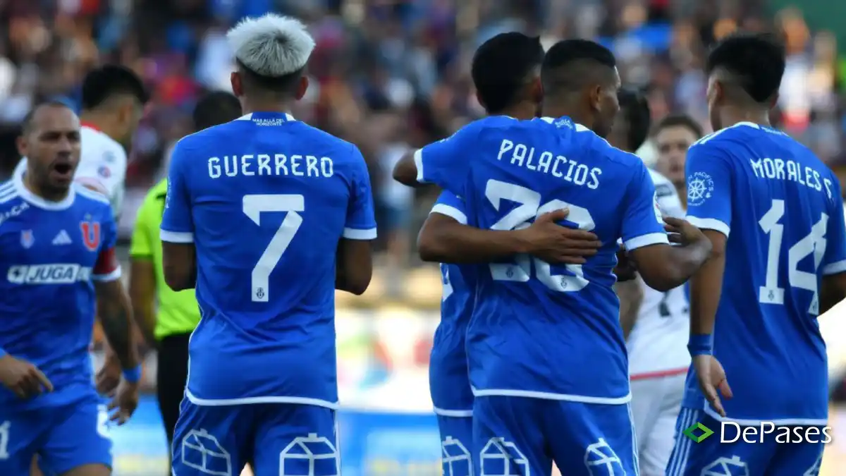 U Universidad de Chile Udechile Festejo Celebración Gol