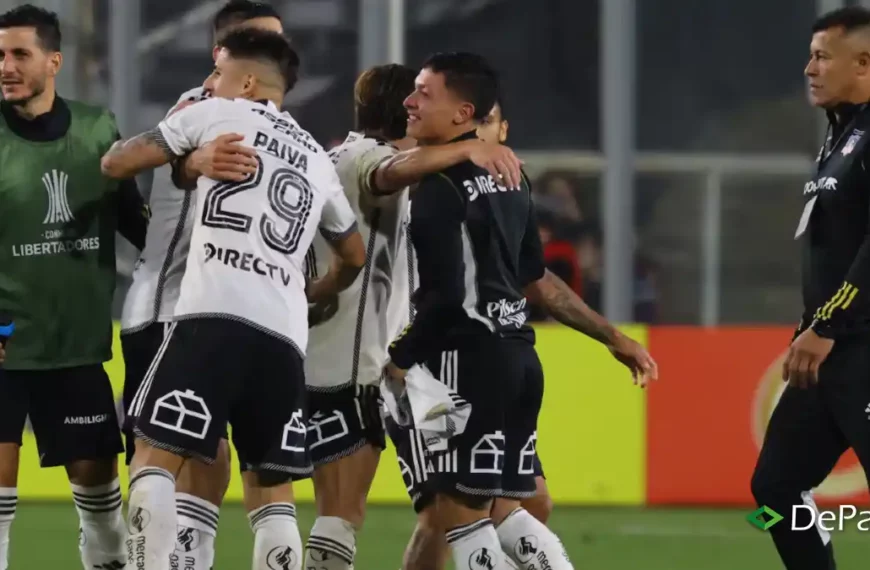 Colo Colo Celebración Festejo Cerro Porteño Copa Libertadores