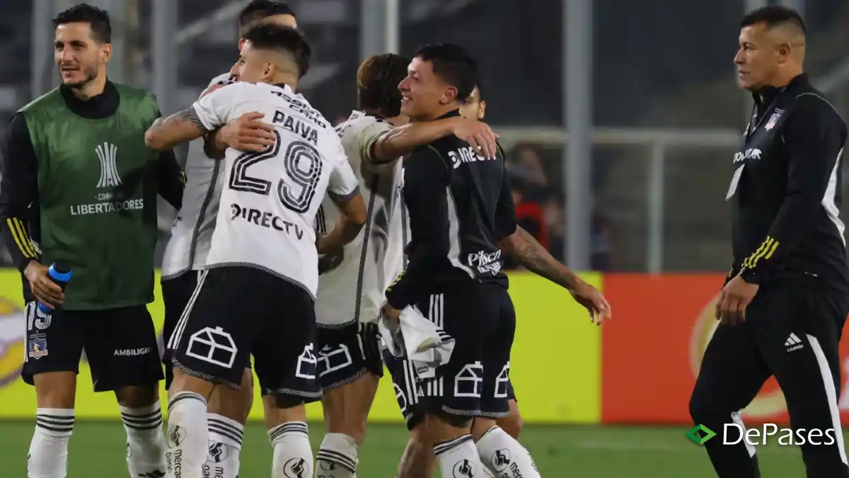 Colo Colo Celebración Festejo Cerro Porteño Copa Libertadores