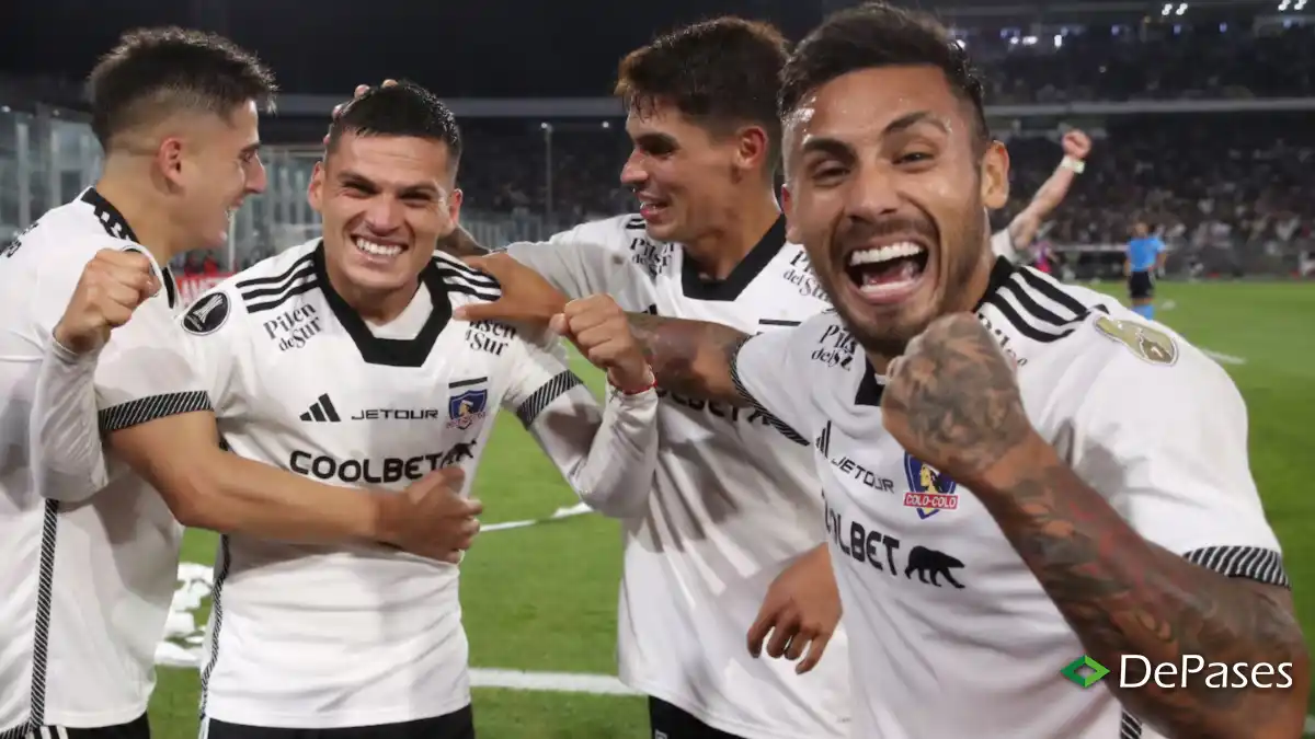 Colo Colo Celebración Festejo Cerro Porteño Copa Libertadores