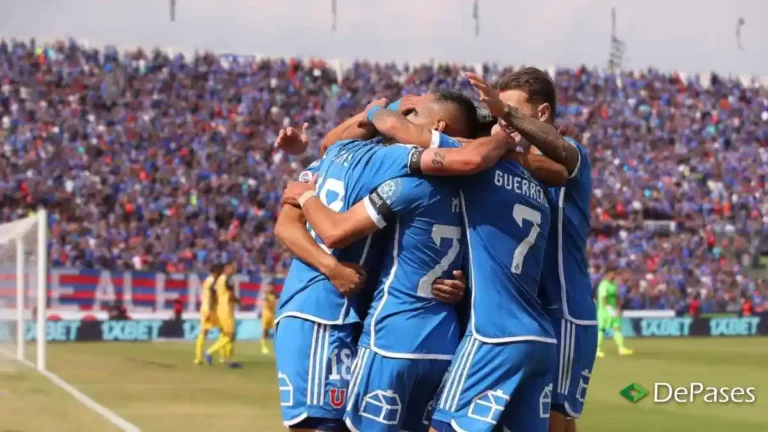 Jugadores Festejo Universidad de Chile