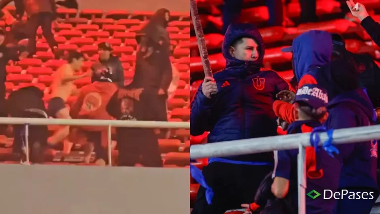 Incidentes Sanción Universidad de Chile vs Independiente Copa Sudamericana
