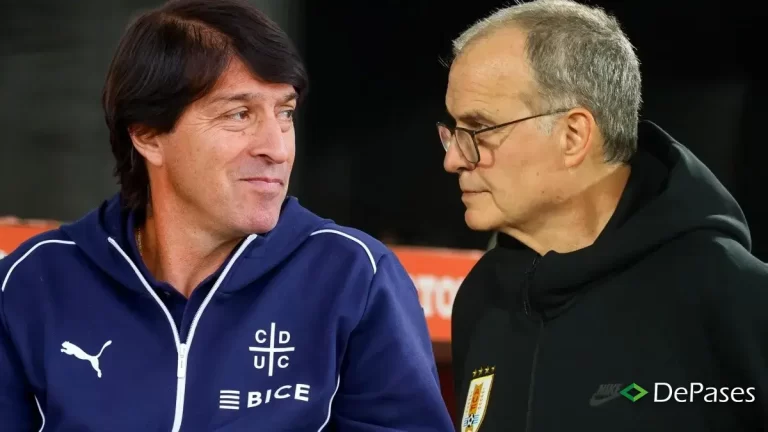Marcelo Bielsa Daniel Garnero Universidad Católica Selección Uruguaya