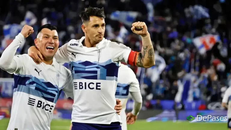 Gary Medel Fernando Zampedri Universidad Católica