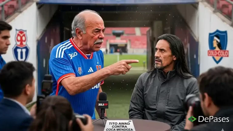 Coca Mendoza Tito Awad Colo-Colo Universidad de Chile