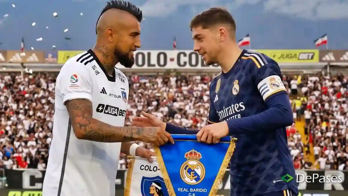 Colo-Colo Real Madrid Estadio Monumental Federico Valverde Arturo Vidal