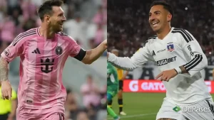 Javier Correa Lionel Messi Colo-Colo