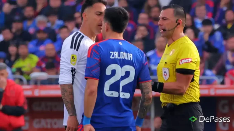 Matías Zaldivia Javier Correa Colo-Colo Universidad de Chile