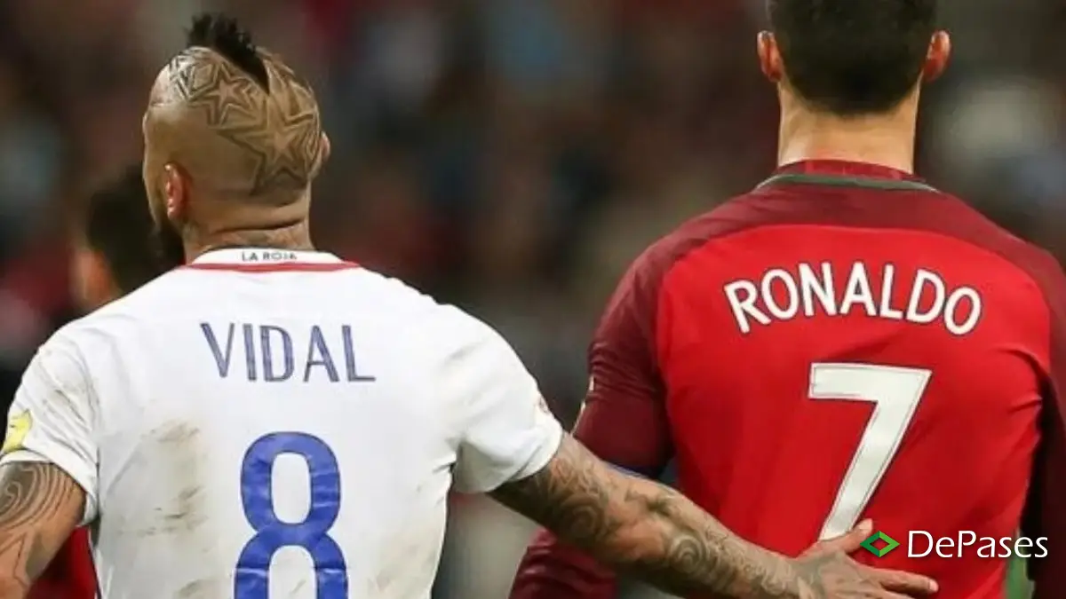 Cristiano Ronaldo Arturo Vidal